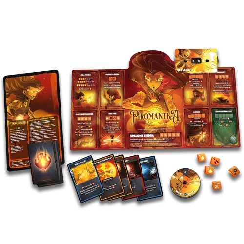 Dice Throne: Starcie 3 - Piromantka vs Mroczny Złodziej Kościane Lucky Duck Games