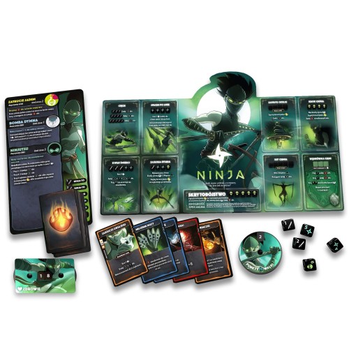 Dice Throne: Starcie 4 - Drzewiec vs Ninja Kościane Lucky Duck Games