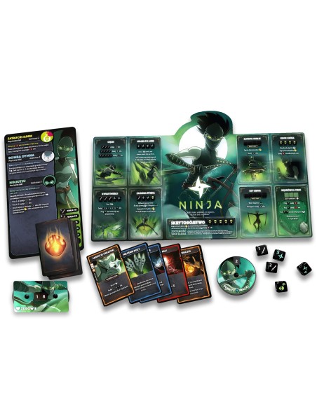 Dice Throne: Starcie 4 - Drzewiec vs Ninja Kościane Lucky Duck Games