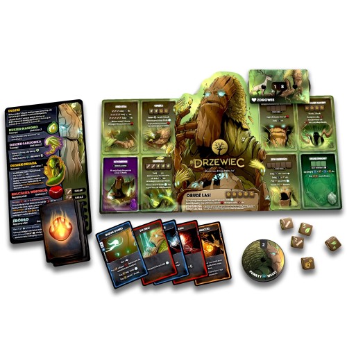 Dice Throne: Starcie 4 - Drzewiec vs Ninja Kościane Lucky Duck Games