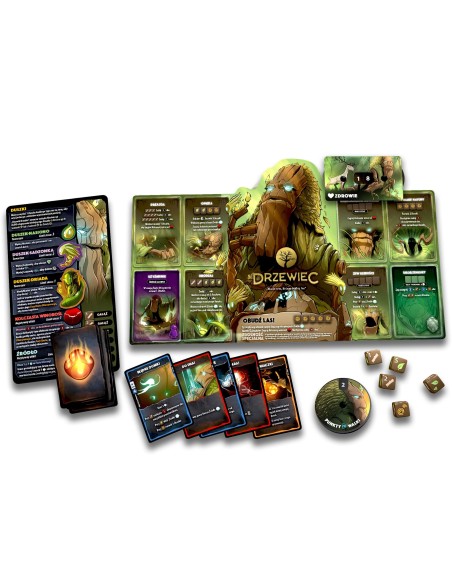 Dice Throne: Starcie 4 - Drzewiec vs Ninja Kościane Lucky Duck Games