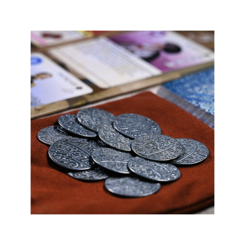 Pax Pamir - zestaw metalowych monet Dodatki do Gier Planszowych Galakta