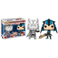Zestaw dwóch figurek Marvel vs. Capcom Infinite POP! - Black Panther vs. Monster Hunter Funko - Marvel  Funko - POP!
