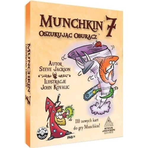 Munchkin 7 - Oszukując Oburącz Munchkin Black Monk