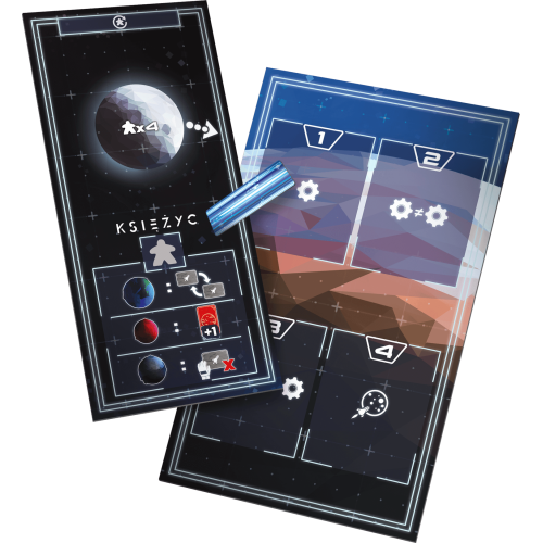 Ganimedes: Księżyc Dodatki do Gier Planszowych Rebel