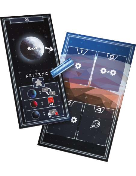 Ganimedes: Księżyc Dodatki do Gier Planszowych Rebel