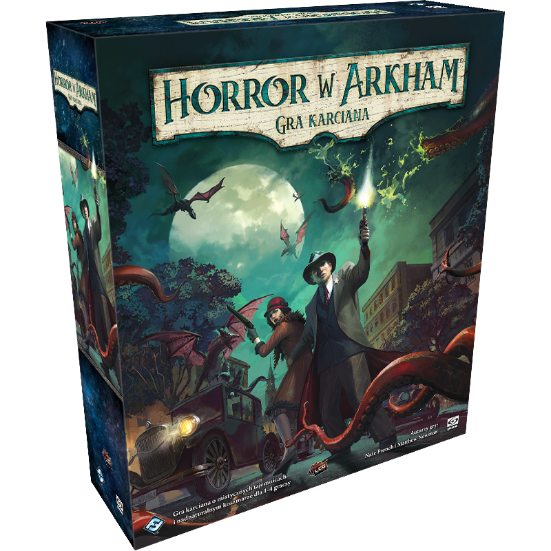 Horror w Arkham: gra karciana – zestaw podstawowy dla 1-4 graczy
