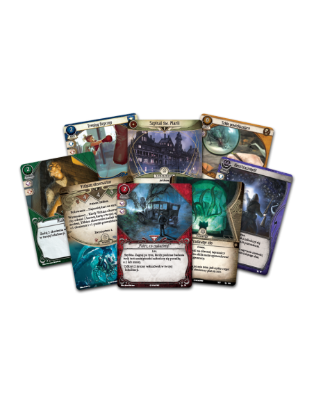 Horror w Arkham: gra karciana – zestaw podstawowy dla 1-4 graczy Zestaw Podstawowy Galakta