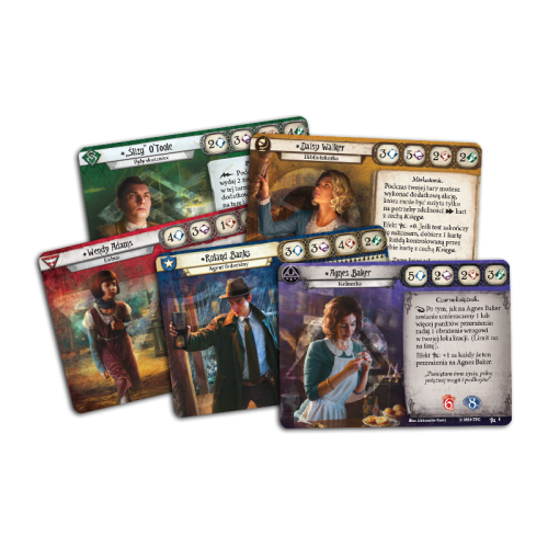 Horror w Arkham: gra karciana – zestaw podstawowy dla 1-4 graczy Zestaw Podstawowy Galakta