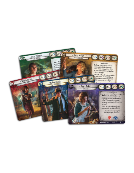 Horror w Arkham: gra karciana – zestaw podstawowy dla 1-4 graczy Zestaw Podstawowy Galakta