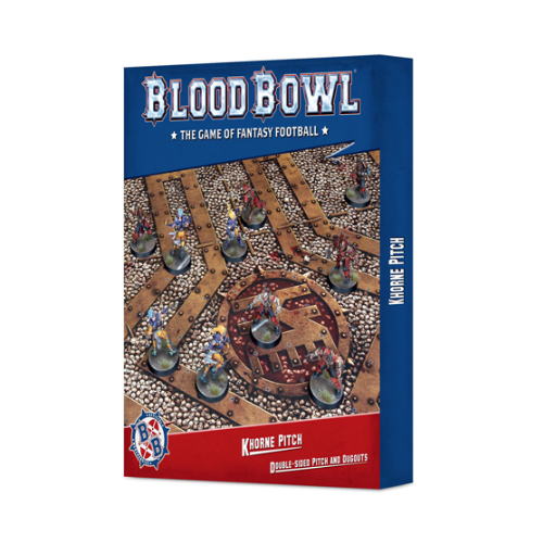 Blood Bowl: Khorne Pitch & Dugouts Blood Bowl Games Workshop
