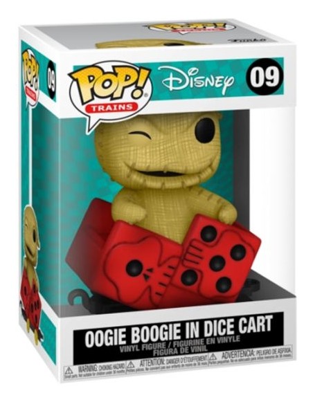 Figurka Funko POP Disney: Miasteczko Halloween Oogie Boogie in Dice Cart 09 Funko - Disney  Funko - POP!