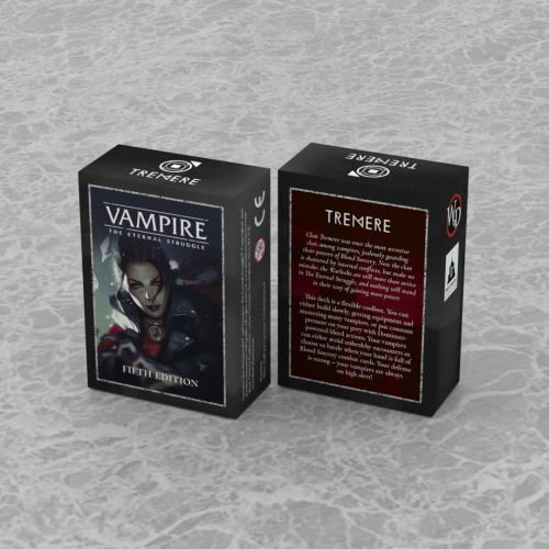 Vampire: The Eternal Struggle TCG - Starter Deck Tremere - EN Vampire: the Eternal Struggle Black Chantry Production