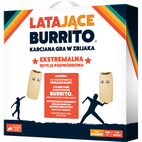 Latające Burrito: Ekstremalna edycja podwórkowa Dla dzieci Rebel