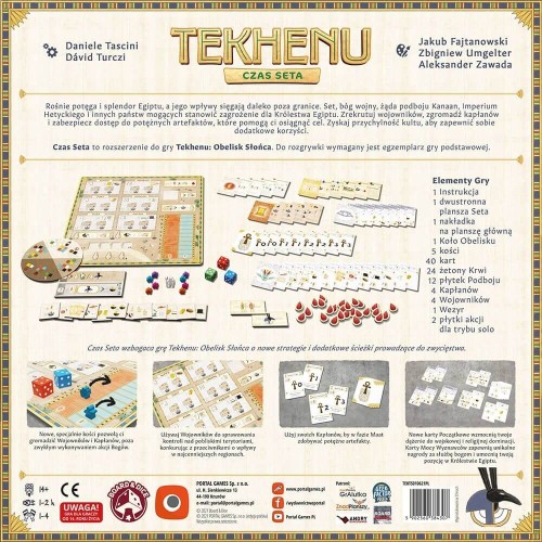Tekhenu: Czas Seta Dodatki do Gier Planszowych Portal