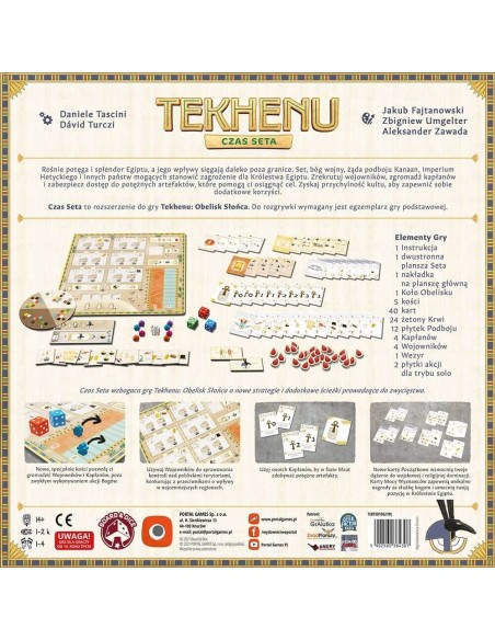 Tekhenu: Czas Seta Dodatki do Gier Planszowych Portal