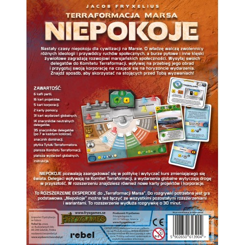 Terraformacja Marsa: Niepokoje Terraformacja Marsa Rebel
