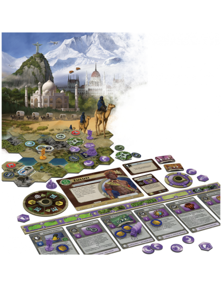 Sid Meier’s Civilization: Nowy początek Terra Incognita Dodatki do Gier Planszowych Galakta