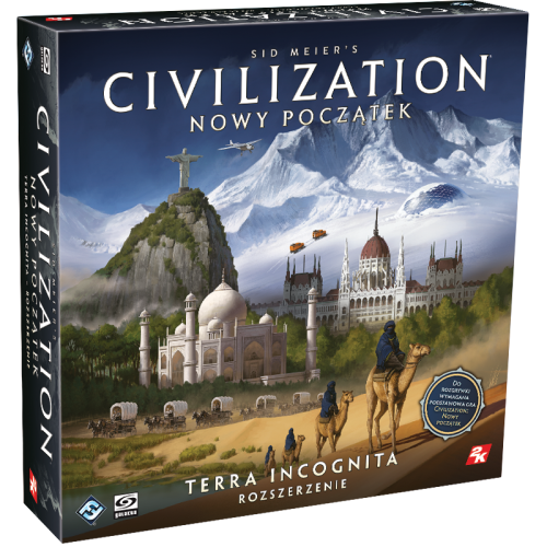 Sid Meier’s Civilization: Nowy początek Terra Incognita Dodatki do Gier Planszowych Galakta