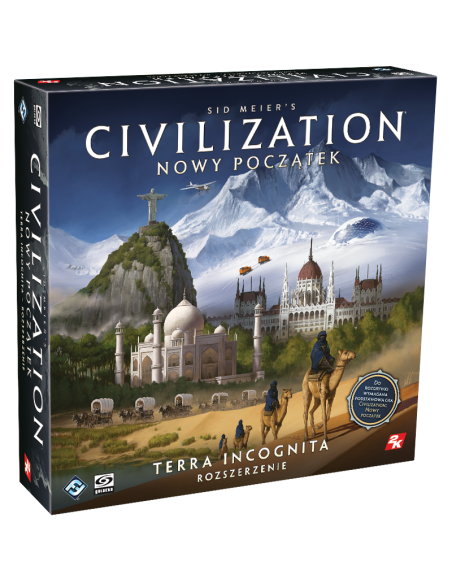 Sid Meier’s Civilization: Nowy początek Terra Incognita Dodatki do Gier Planszowych Galakta