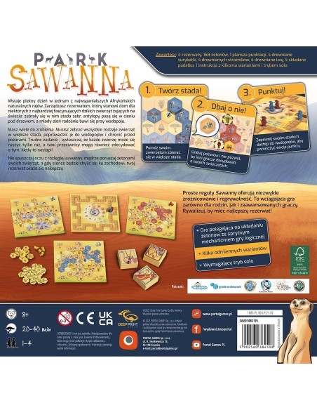 Park Sawanna Gry abstrakcyjne Portal