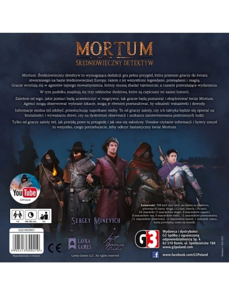 Mortum. Średniowieczny detektyw Gry Dedukcji G3