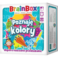 BrainBox - Poznaję kolory Dla dzieci Rebel