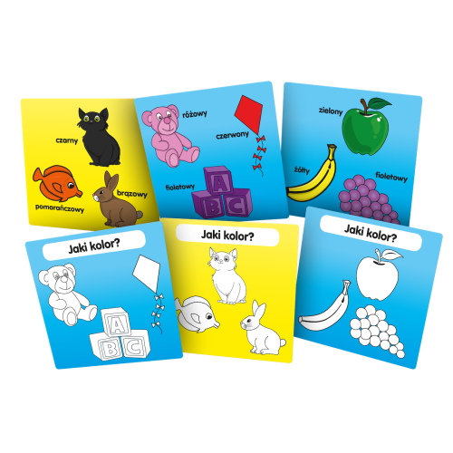 BrainBox - Poznaję kolory Dla dzieci Rebel