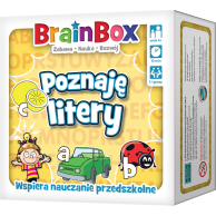 BrainBox - Poznaję litery Dla dzieci Rebel