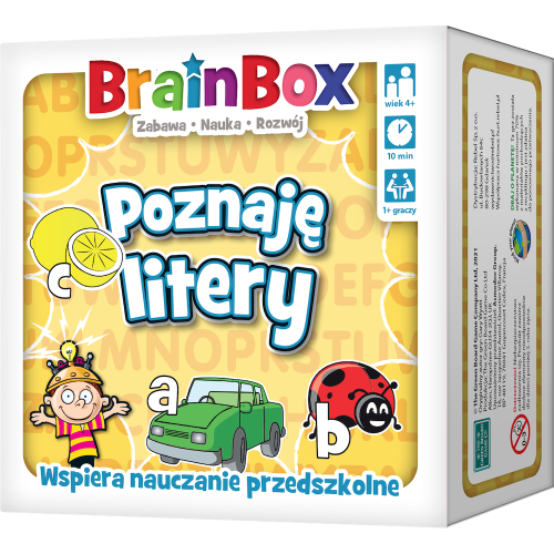 BrainBox - Poznaję litery Dla dzieci Rebel