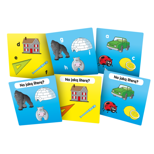 BrainBox - Poznaję litery Dla dzieci Rebel