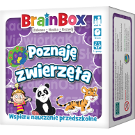 BrainBox - Poznaję zwierzęta Dla dzieci Rebel