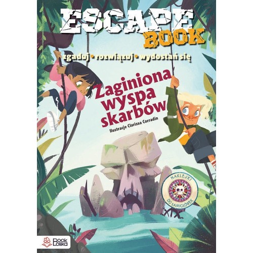 Escape Book Zaginiona wyspa skarbów. Gry Paragrafowe Bookolika