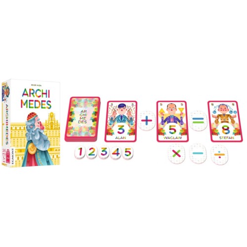 Archimedes. Gry do plecaka Edukacyjne Egmont