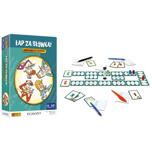 Łap za słówka. Pomysłowa gra językowa Słowne i Liczbowe Egmont