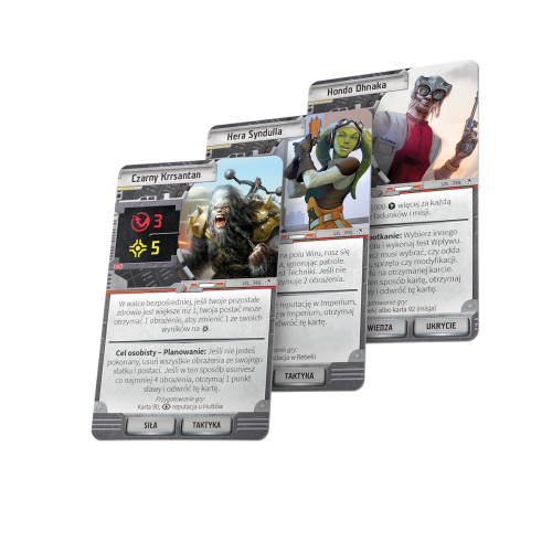 Star Wars: Zewnętrzne Rubieże - Niedokończone sprawy Dodatki do Gier Planszowych Rebel