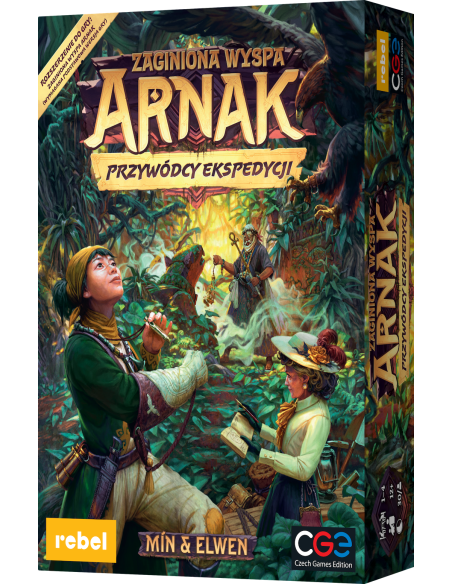 Zaginiona wyspa Arnak: Przywódcy ekspedycji Dodatki do Gier Planszowych Rebel