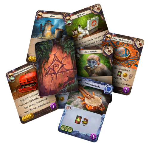 Zaginiona wyspa Arnak: Przywódcy ekspedycji Dodatki do Gier Planszowych Rebel