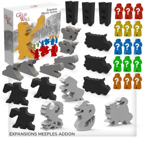 Wielki mur: Expansions Meeple Addon Dodatki do Gier Planszowych Awaken Realms