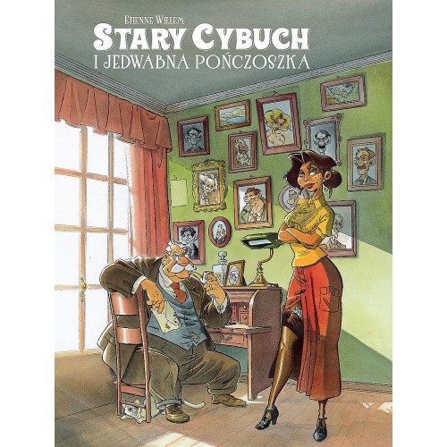 Stary cybuch i jedwabna pończoszka Komiksy kryminalne Egmont