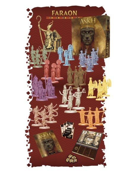 ANKH: Faraon Dodatki do Gier Planszowych Portal
