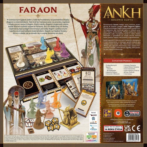 ANKH: Faraon Dodatki do Gier Planszowych Portal