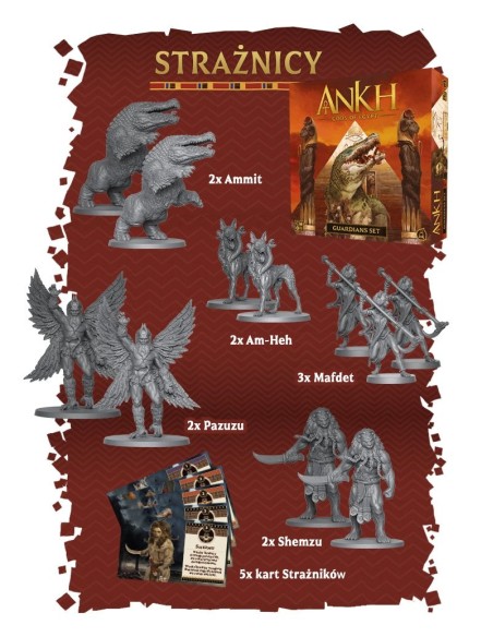 ANKH: Strażnicy Dodatki do Gier Planszowych Portal