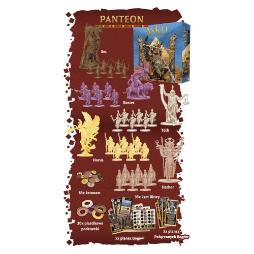 ANKH: Panteon Dodatki do Gier Planszowych Portal
