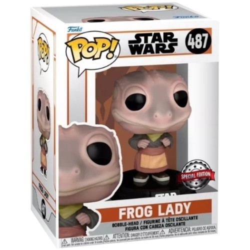 Figurka POP Star Wars: Mandalorian - Frog Lady (Exclusive) 487 Funko - Star Wars  Funko - POP!