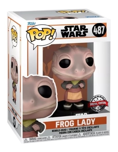 Figurka POP Star Wars: Mandalorian - Frog Lady (Exclusive) 487 Funko - Star Wars  Funko - POP!