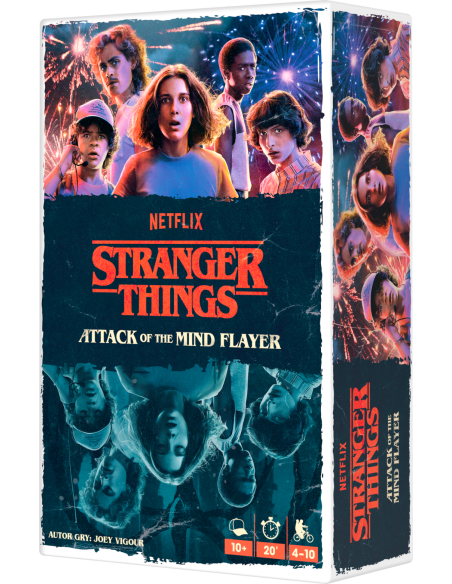 Stranger Things: Attack of The Mind Flyer (edycja polska) Gry Dedukcji Rebel