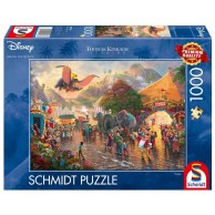 PQ Puzzle 1000 el. THOMAS KINKADE Słoń Dumbo (Disney) Dla dzieci Schmidt Spiele