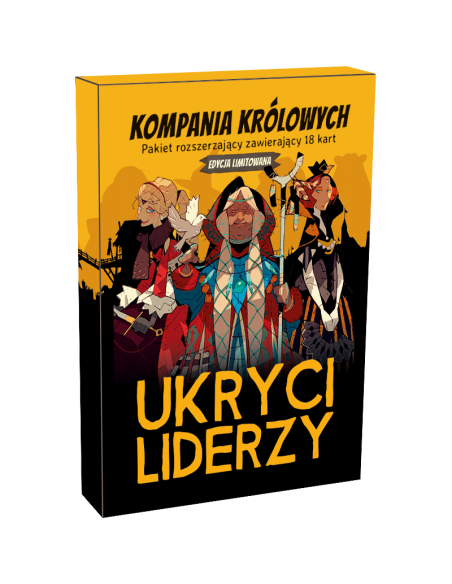 Ukryci Liderzy: Kompania Królowych Dodatki do Gier Planszowych Galakta