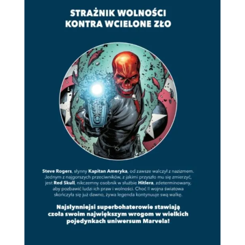 Wielkie pojedynki: Kapitan Ameryka kontra Red Skull Komiksy z uniwersum Marvela Panini